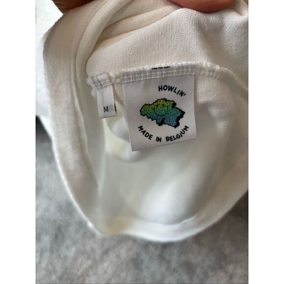 Howlin' Off-White Mr. Fantasy Polo, $175 Med G39 - Picture 5 of 8